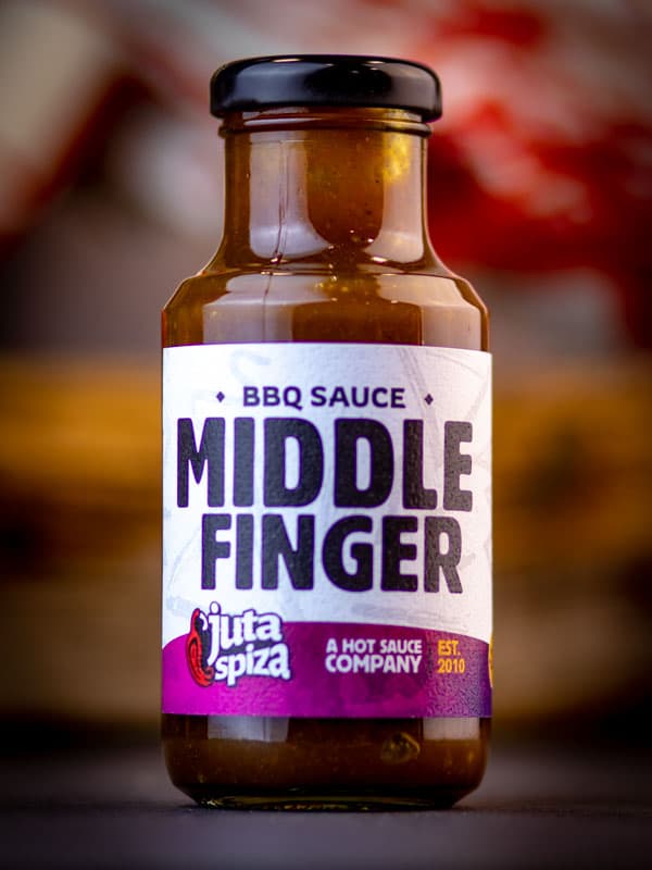 MIDDLE FINGER – BBQ SAUCE